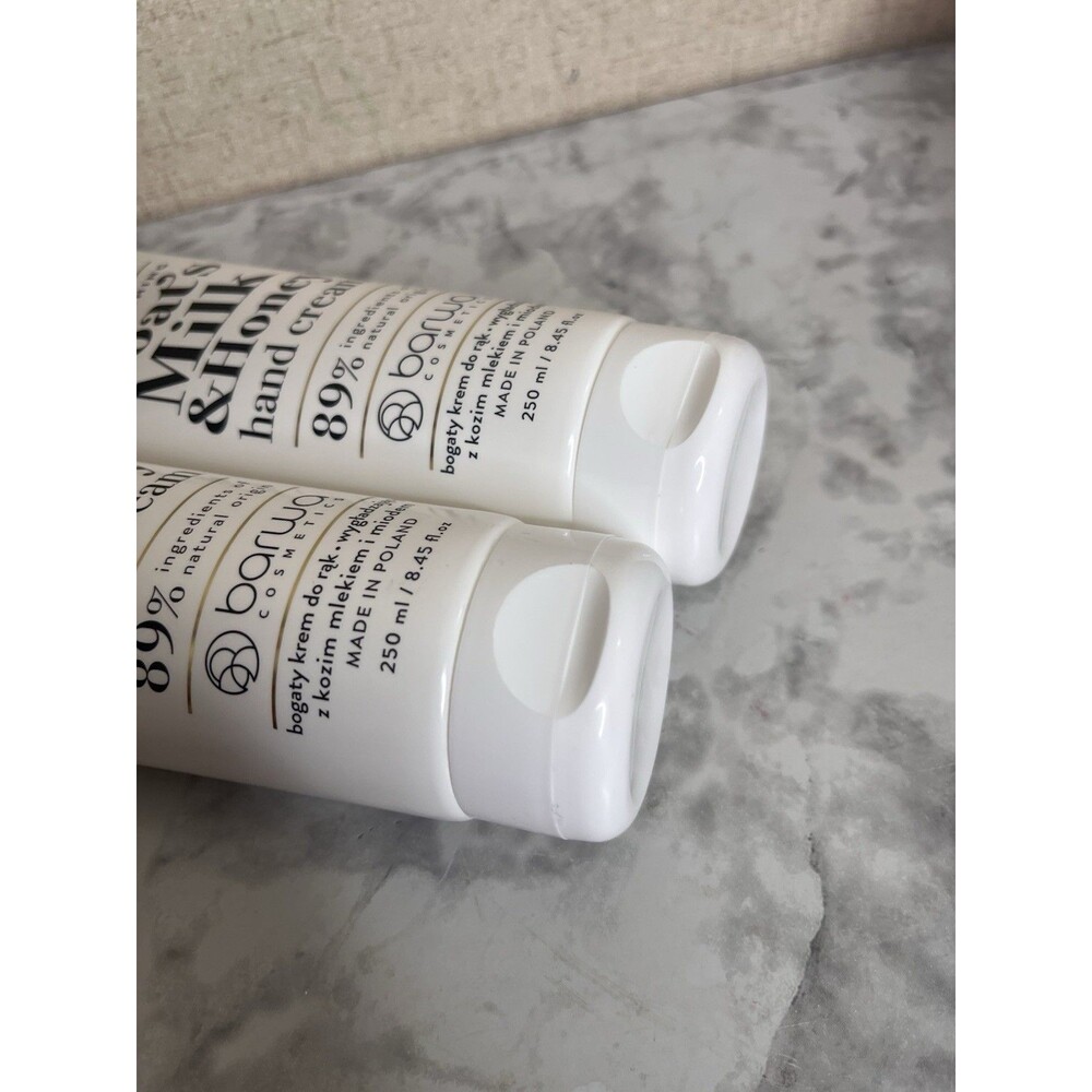 Set Of 2 Barwa Rich Nourishing Goat’s Milk Hand Cream – 250 ml / 8.45 fl oz - Picture 3 of 5